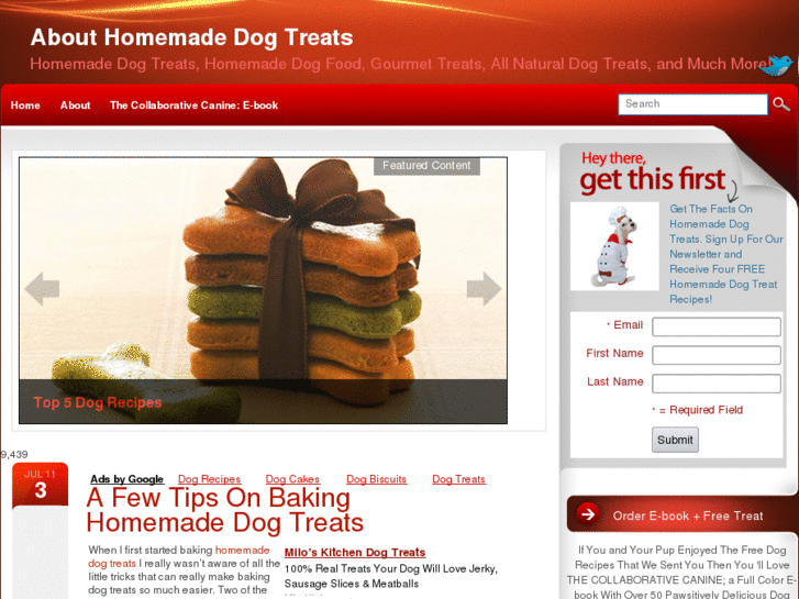 www.abouthomemadedogtreats.com