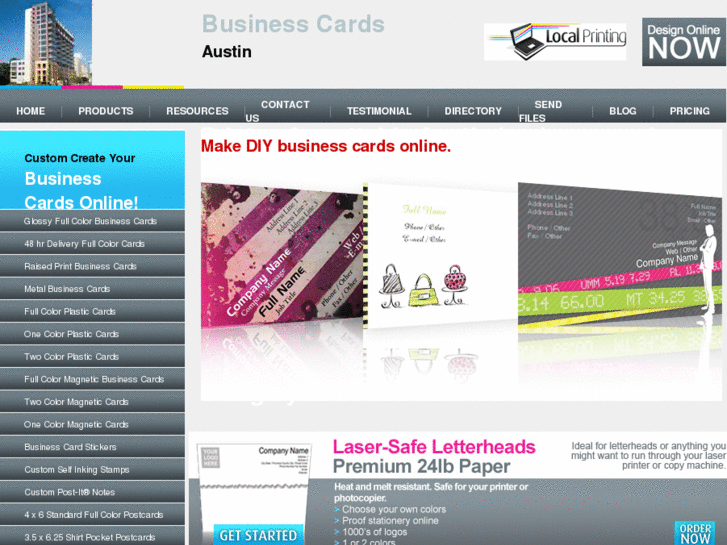 www.austinbusinesscards.com