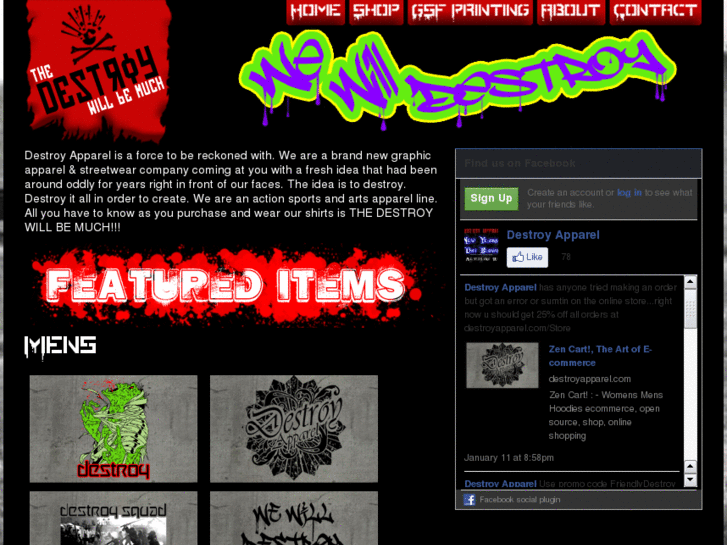 www.destroyapparel.com