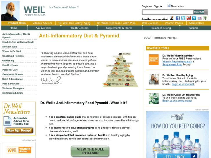 www.drweilfoodpyramid.com