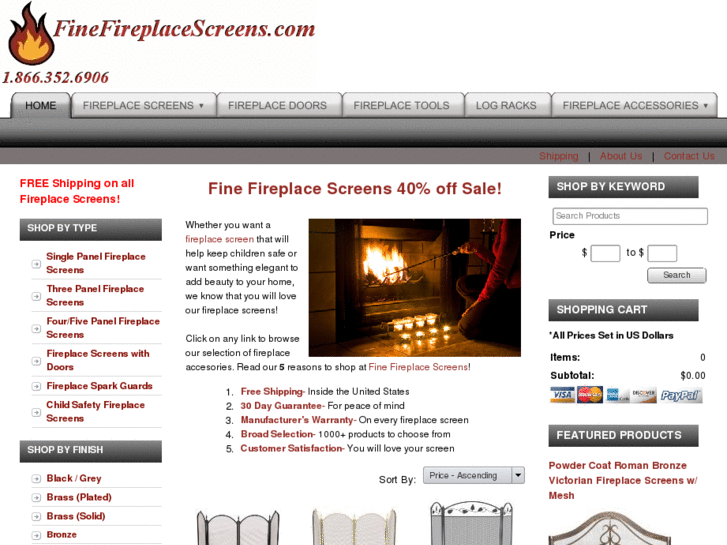 www.finefireplacescreens.com