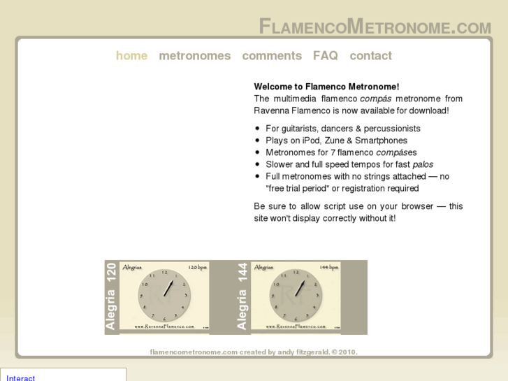 www.flamencometronome.com