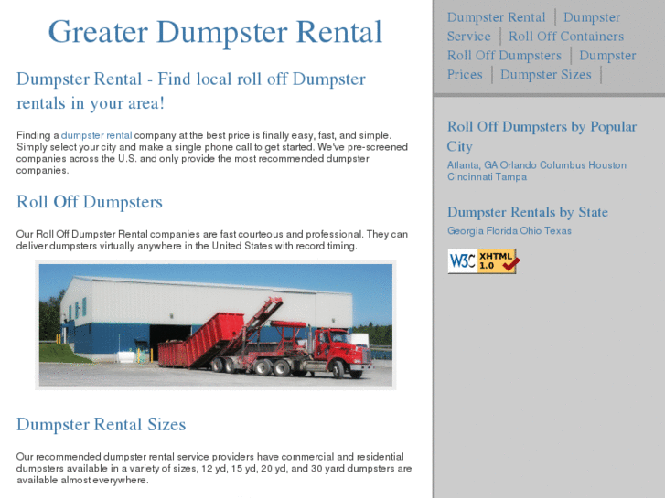 www.greaterdumpsterrental.com