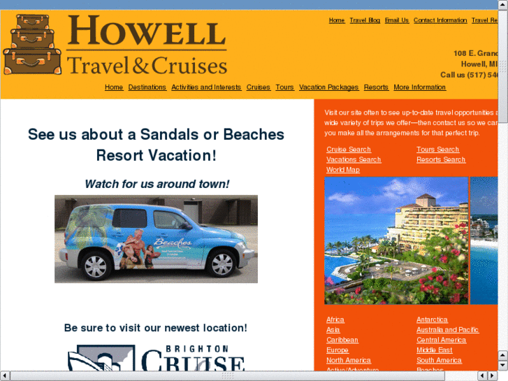 www.howelltravelandcruises.com