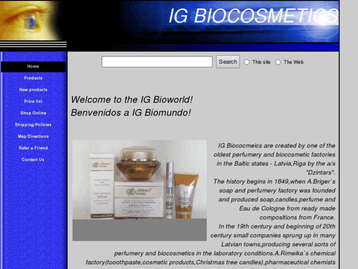 www.igbiocosmetics.com