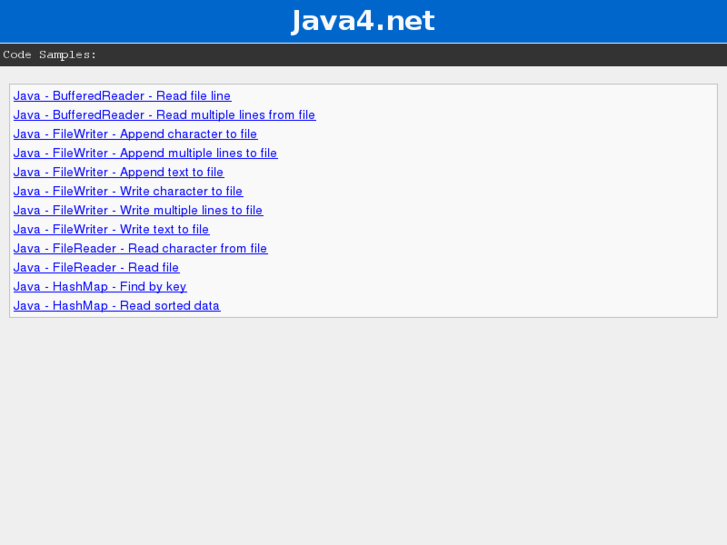 www.java4.net