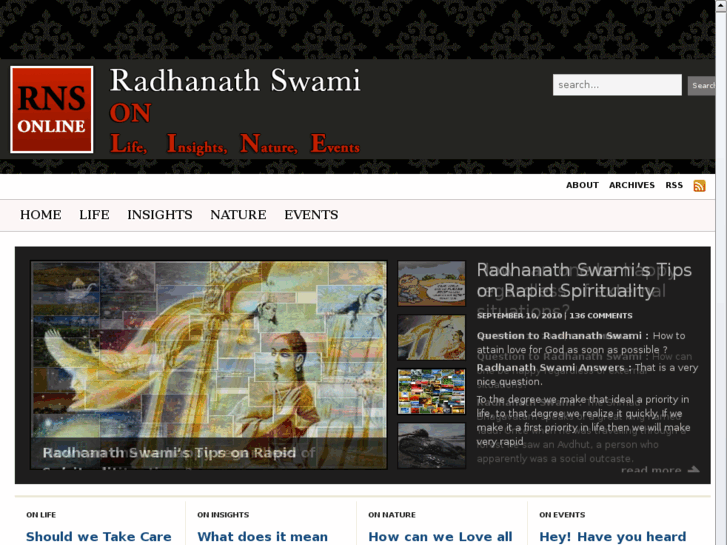 www.radhanathswamionline.com