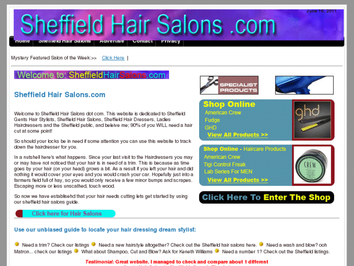 www.sheffieldhairsalons.com