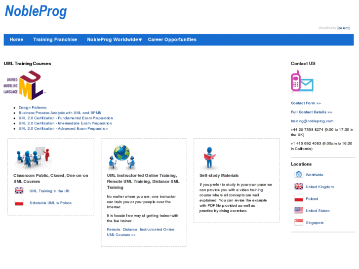 www.uml-training-courses.com