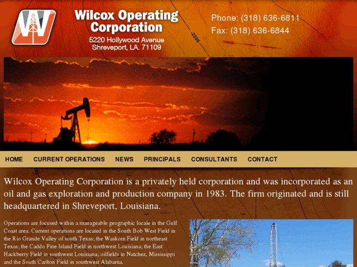 www.wilcoxoperating.com