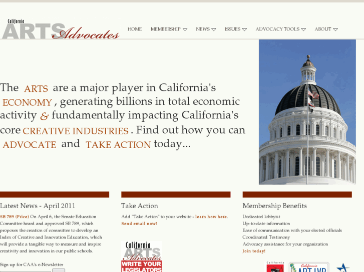 www.californiaartsadvocates.org