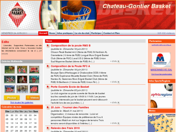 www.chateaugontierbasket.com