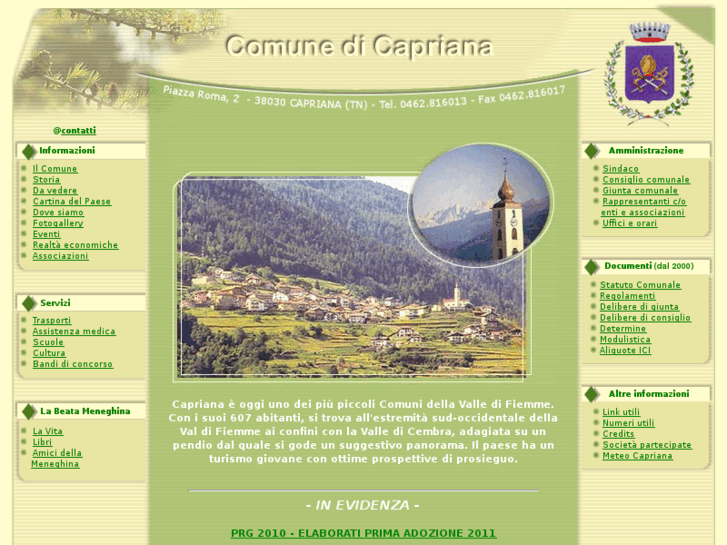 www.comunecapriana.com