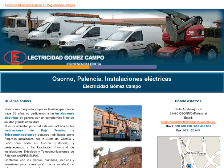 www.electricidadgomezcampo.es