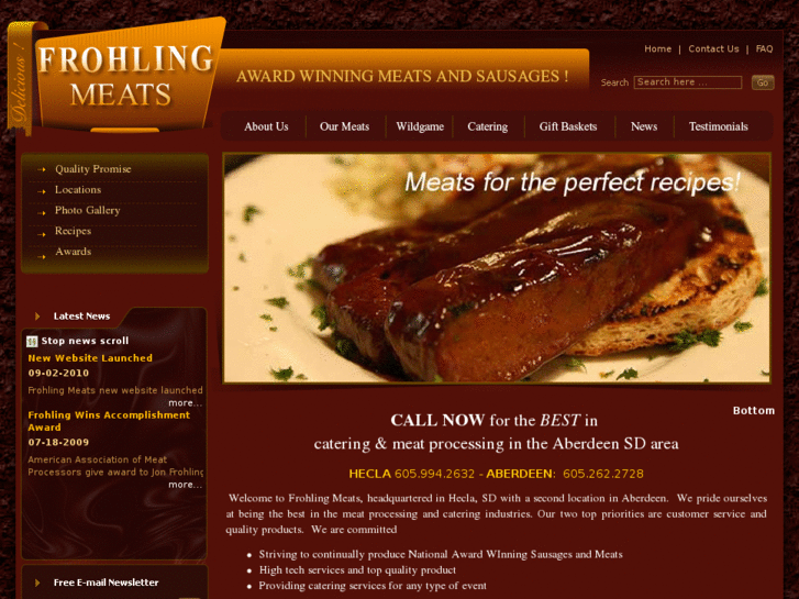 www.frohlingmeats.com