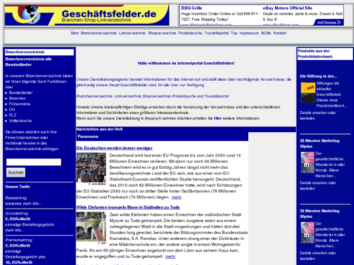 www.geschaeftsfelder.de