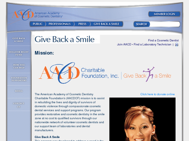 www.givebackasmile.com