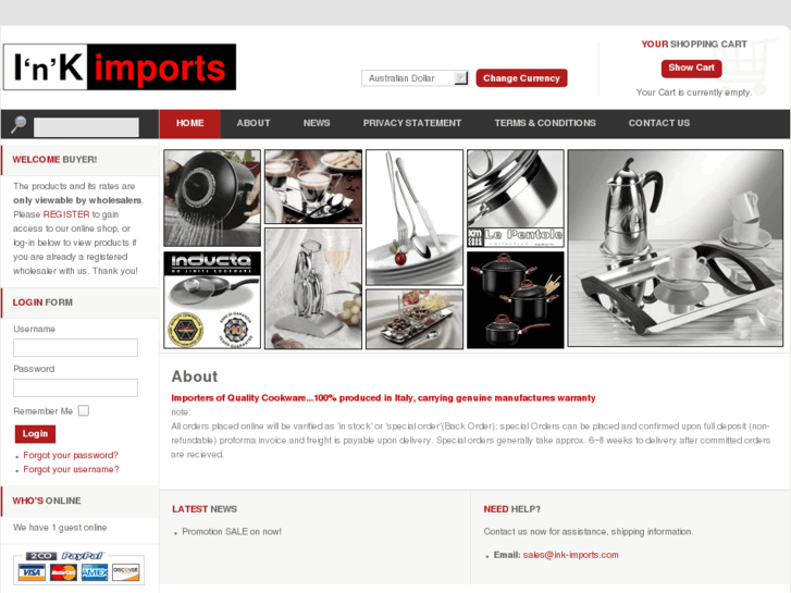 www.ink-imports.com