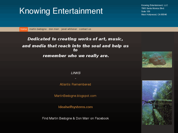 www.knowingentertainment.com