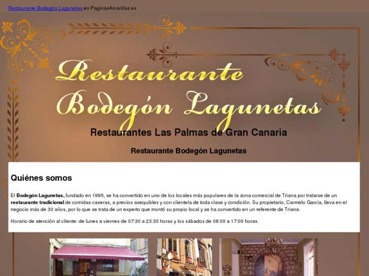 www.restaurantebodegonlagunetas.com