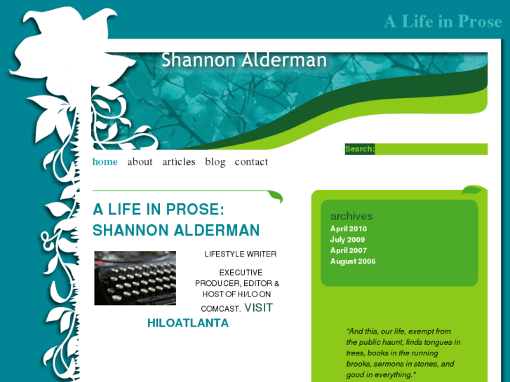 www.shannonalderman.com