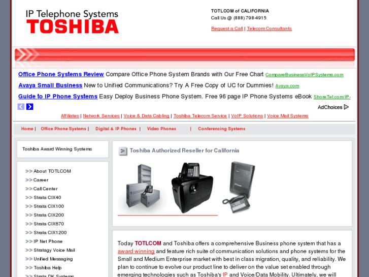 www.toshibaofficephones.com