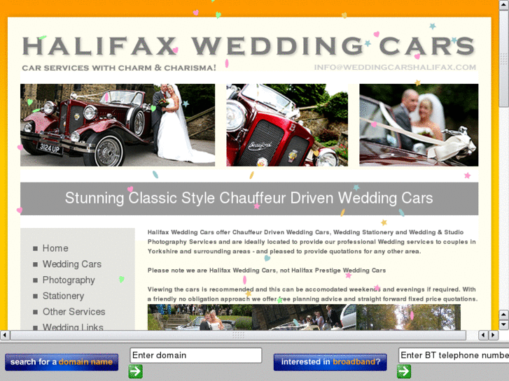 www.westyorksweddingcars.com