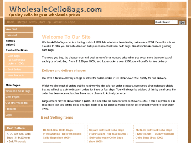 www.wholesalecellobags.com