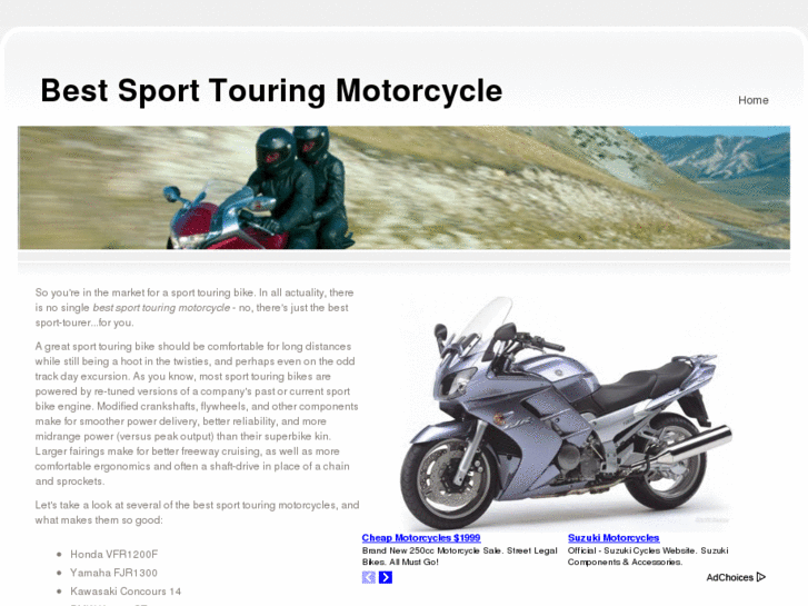 www.bestsporttouringmotorcycle.com