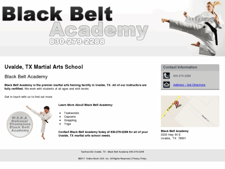 www.blackbeltacademyuvalde.com