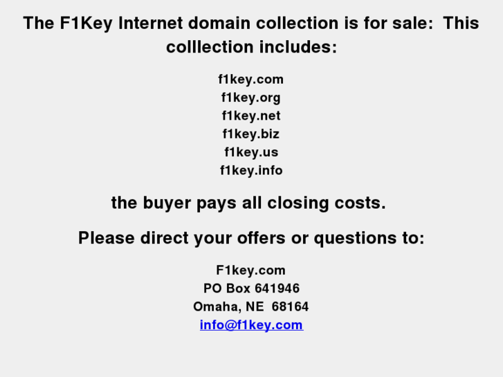 www.f1key.net