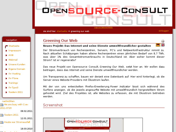 www.greening-our-web.net