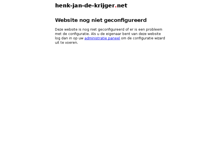 www.henk-jan-de-krijger.net