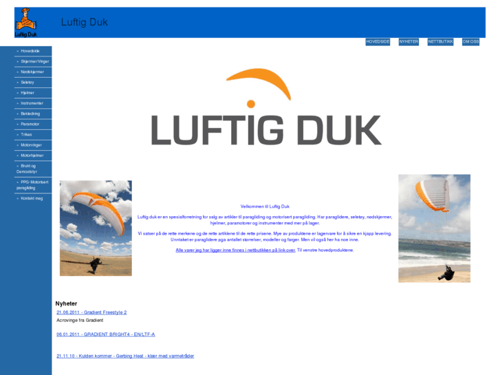 www.luftigduk.no