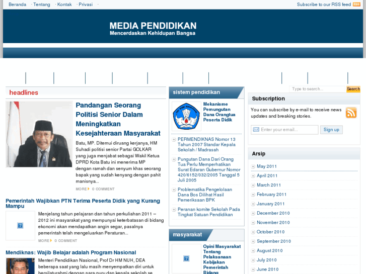 www.mediapendidikan.info