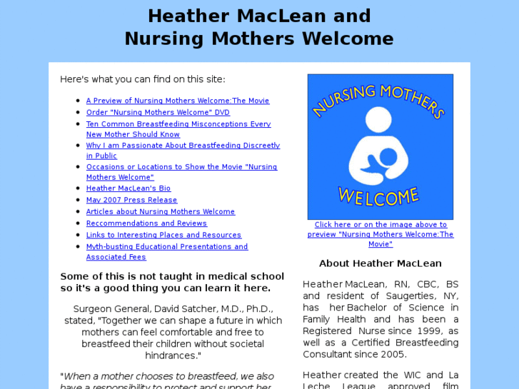 www.nursingmotherswelcome.com