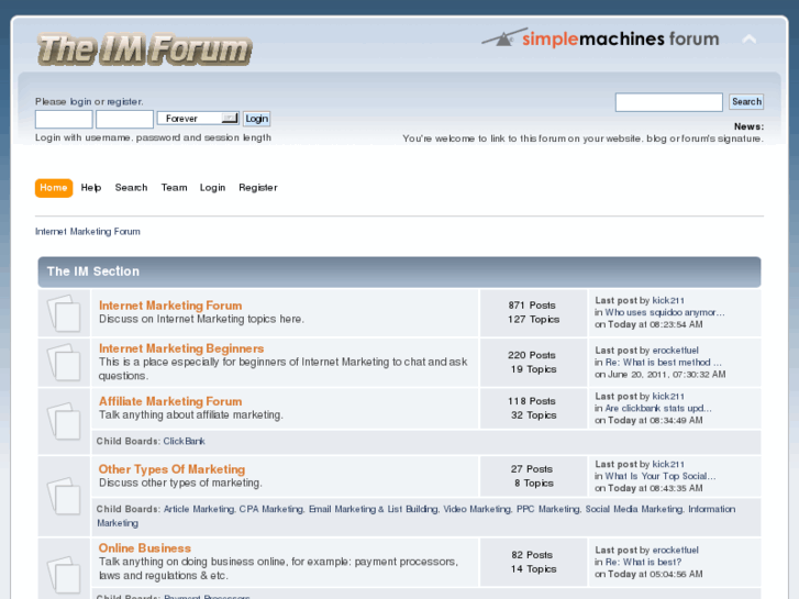 www.theimforum.com