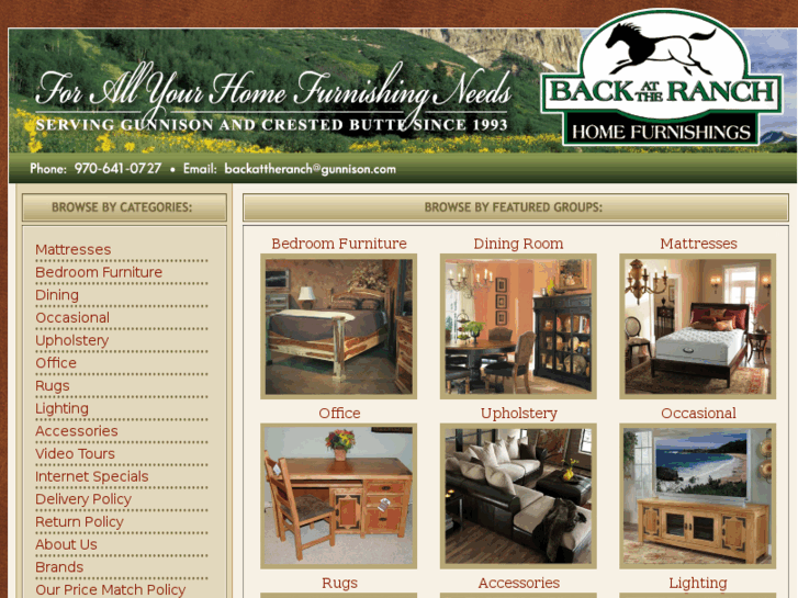 www.backattheranchfurniture.com