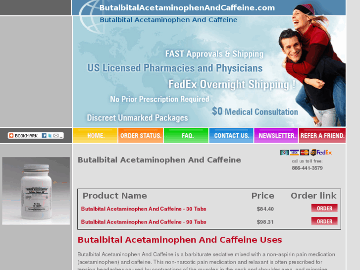 www.butalbitalacetaminophenandcaffeine.com