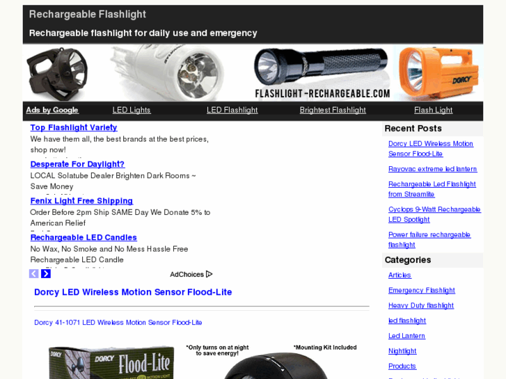www.flashlight-rechargeable.com