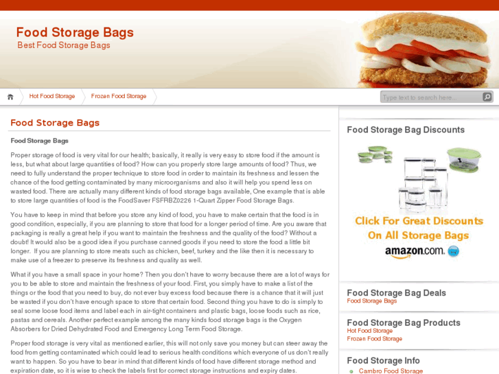 www.foodstoragebags.org