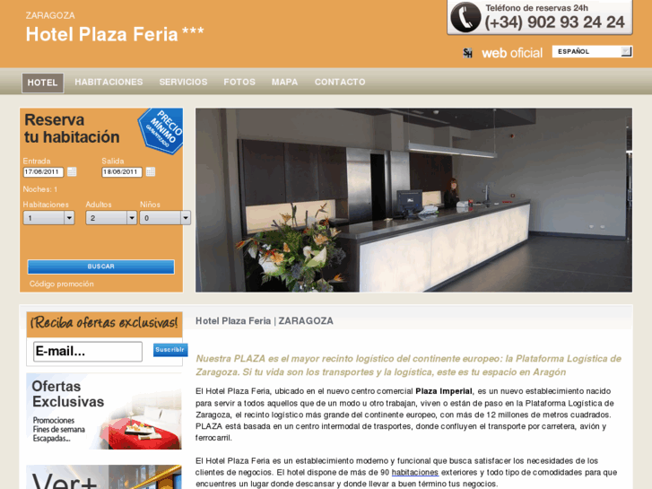 www.hotelplazaferia.com