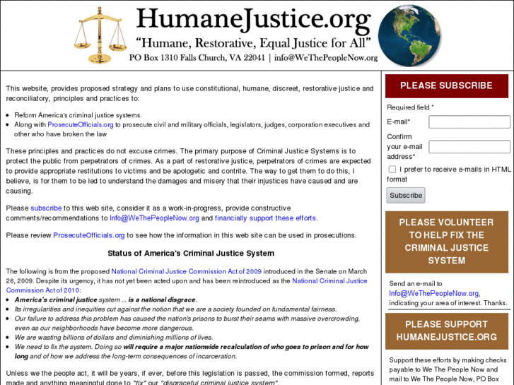 www.humanejustice.org