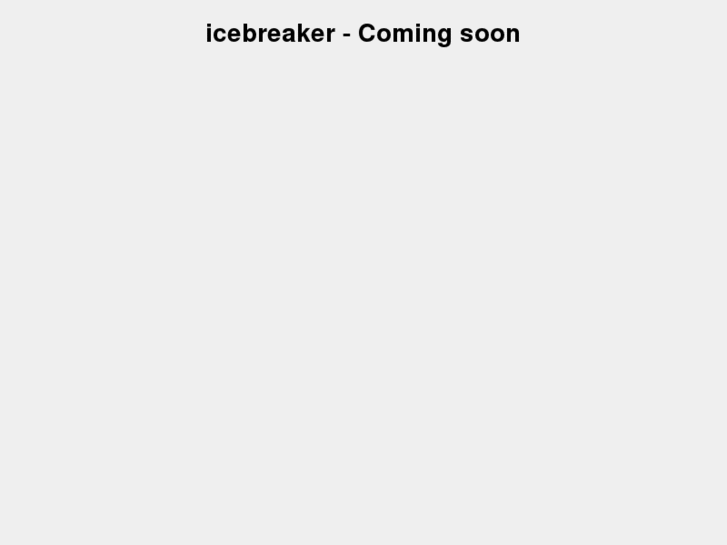 www.ice-breaker.co.uk