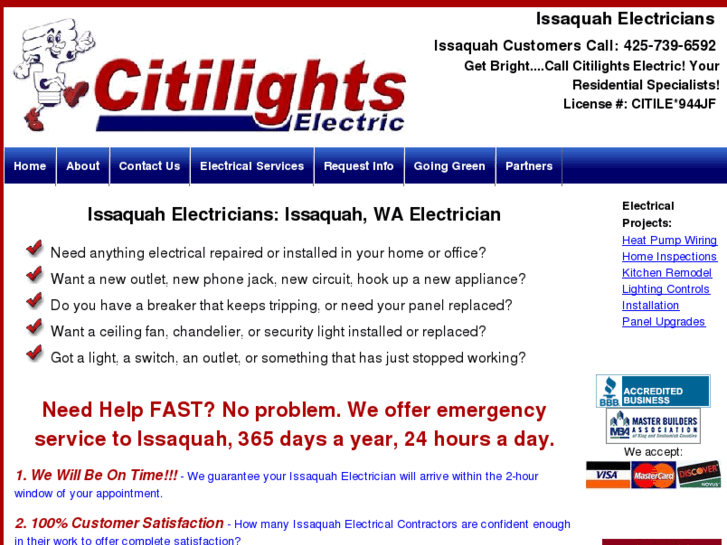 www.issaquahelectricians.com