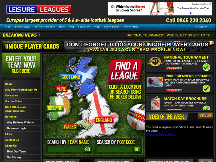 www.leisureleagues.com