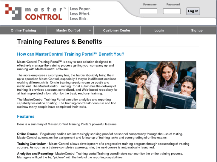 www.mastercontroltraining.com