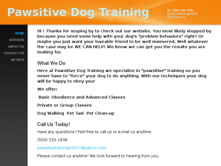 www.pawsitivedogtrainingsite.net