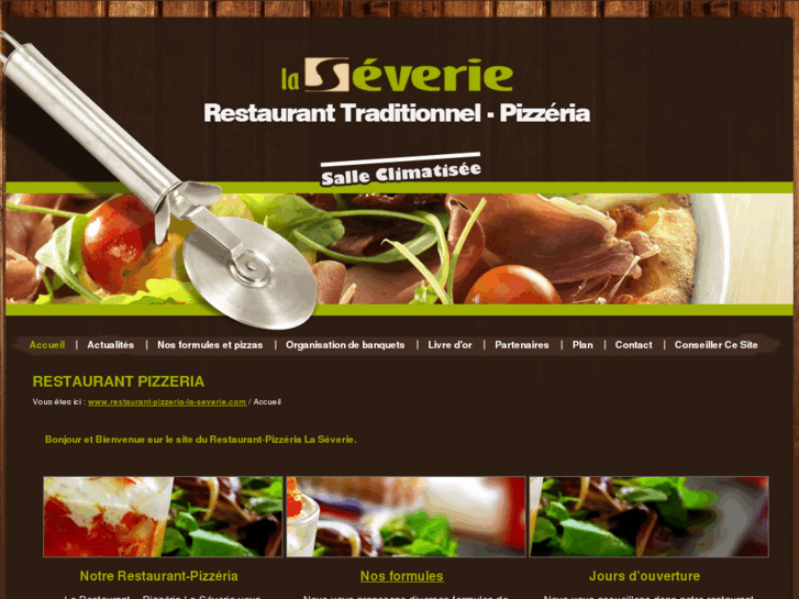 www.restaurant-pizzeria-la-severie.com