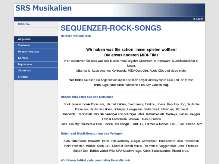 www.sequenzer-rock-songs.com